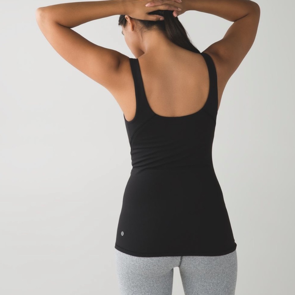 Lululemon Amala Tank Top - Black, Size 4 - Picture 6 of 10